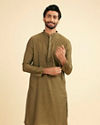 Olive Green Splendor Kurta Pajama